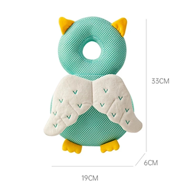 protection bebe protection enfant coussin protection tete bebe anti chute Coussin de protection pour la tête de bébé, sac à dos pour enfants de 1 à 3 ans, coussin de sécurité en coton PP doux, dessin animé