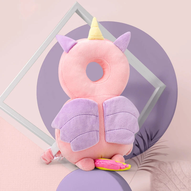 protection bebe protection enfant coussin protection tete bebe anti chute Coussin de protection pour la tête de bébé, sac à dos pour enfants de 1 à 3 ans, coussin de sécurité en coton PP doux, dessin animé