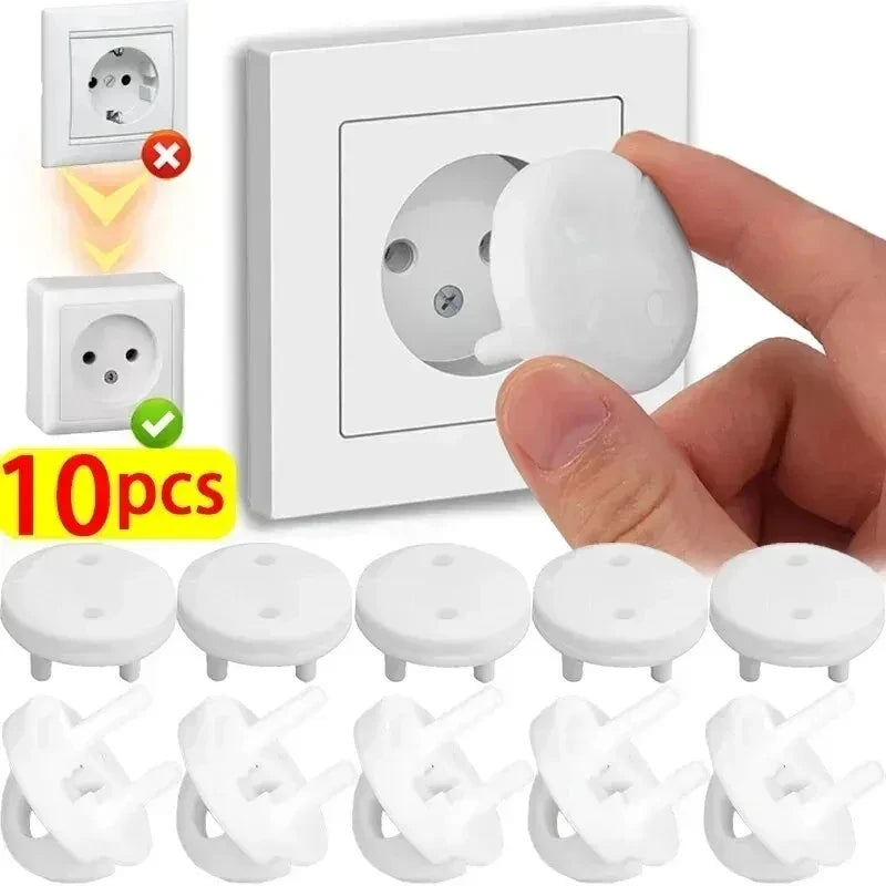 Cache Prise Sécurité Bébé – Protection Anti-Électrique, Prise Française
