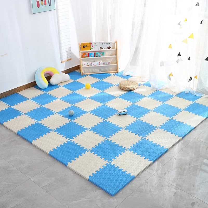 Tapis Mousse EVA Salle de Sport – Puzzle Antidérapant, 4 à 20 Pièces