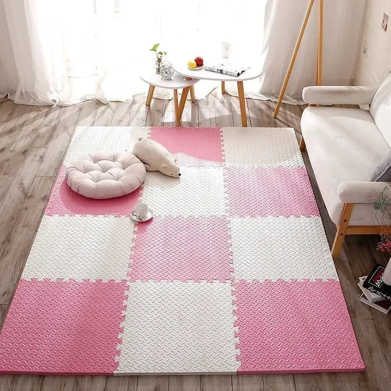 Tapis Mousse EVA Salle de Sport – Puzzle Antidérapant, 4 à 20 Pièces