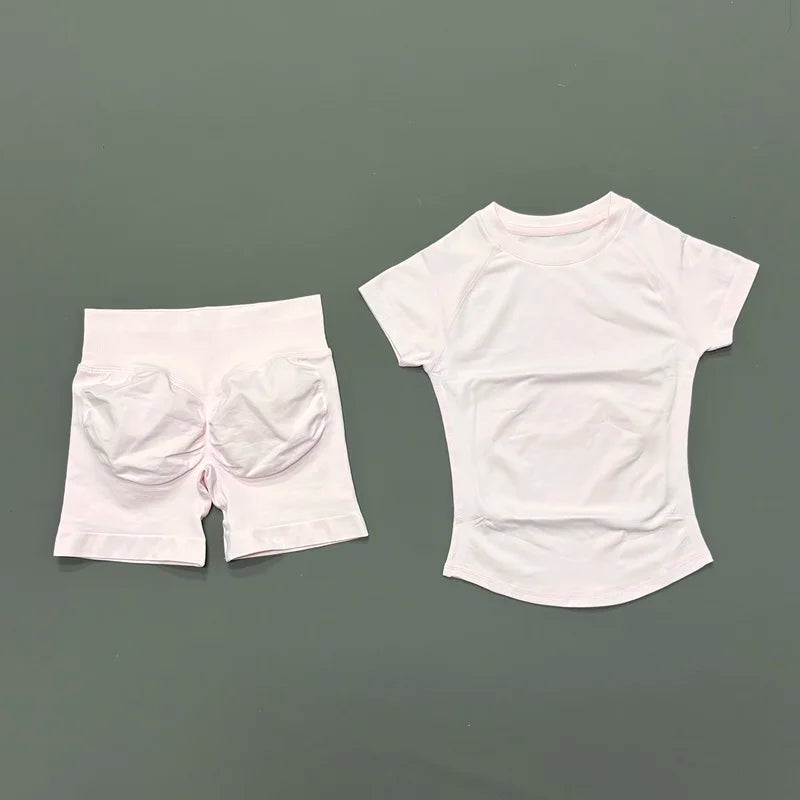 Ensemble Sport Femme 2 Pièces – Yoga Sans Couture, Fitness & Course