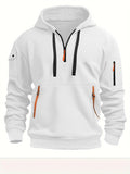 Sweat à Capuche Sport Homme – Coupe Décontractée, Grande Taille