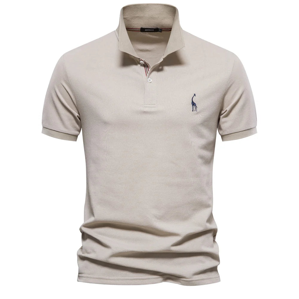AIOPESON marque hommes polos coton polos pour hommes à manches courtes haute quantité solide Polo hommes nouveaux vêtements d'été