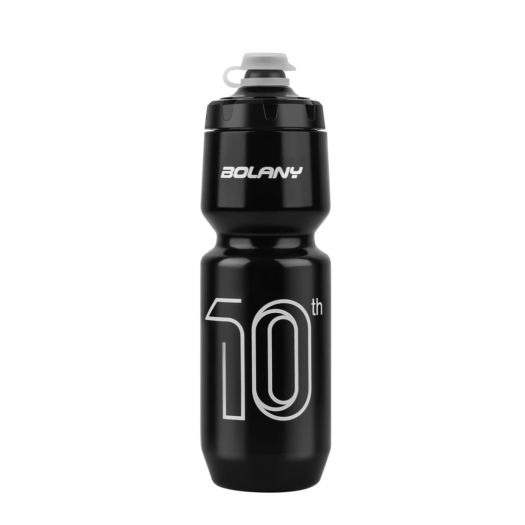BOLANY bouteille de sport 10ème caoutchouc plastique Transparent avec couvercle bouteille 750ML Portable presser boire en plein air cyclisme bouilloire