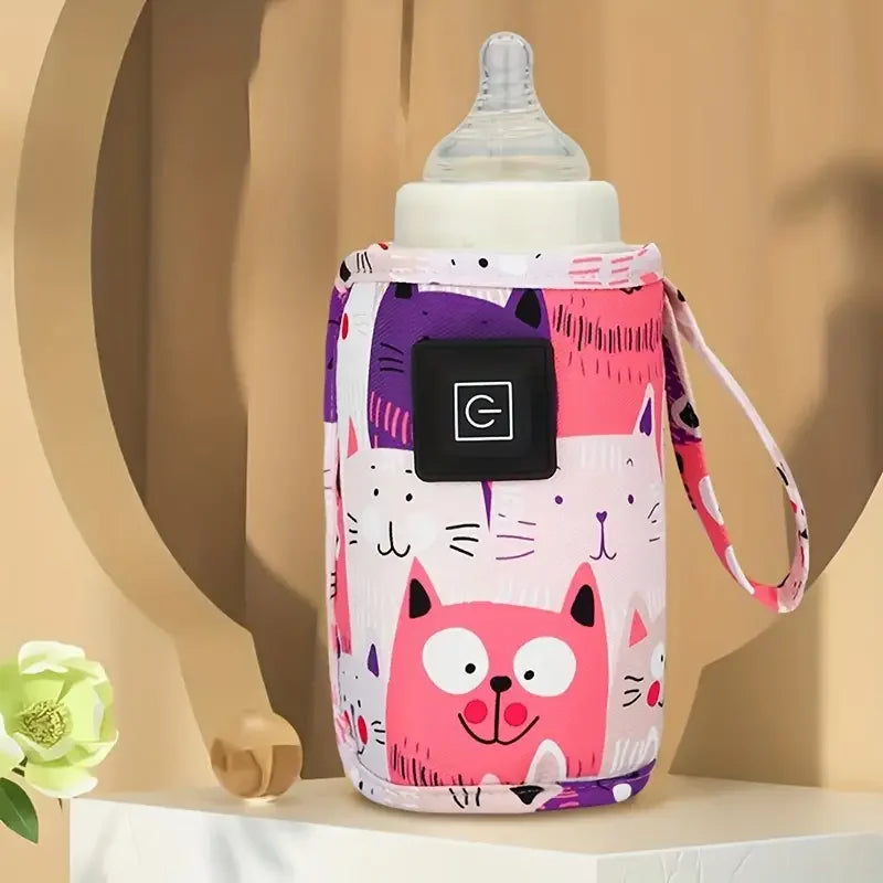 Chauffe-Biberon USB Portable – Sac Isotherme pour Poussette & Voyage