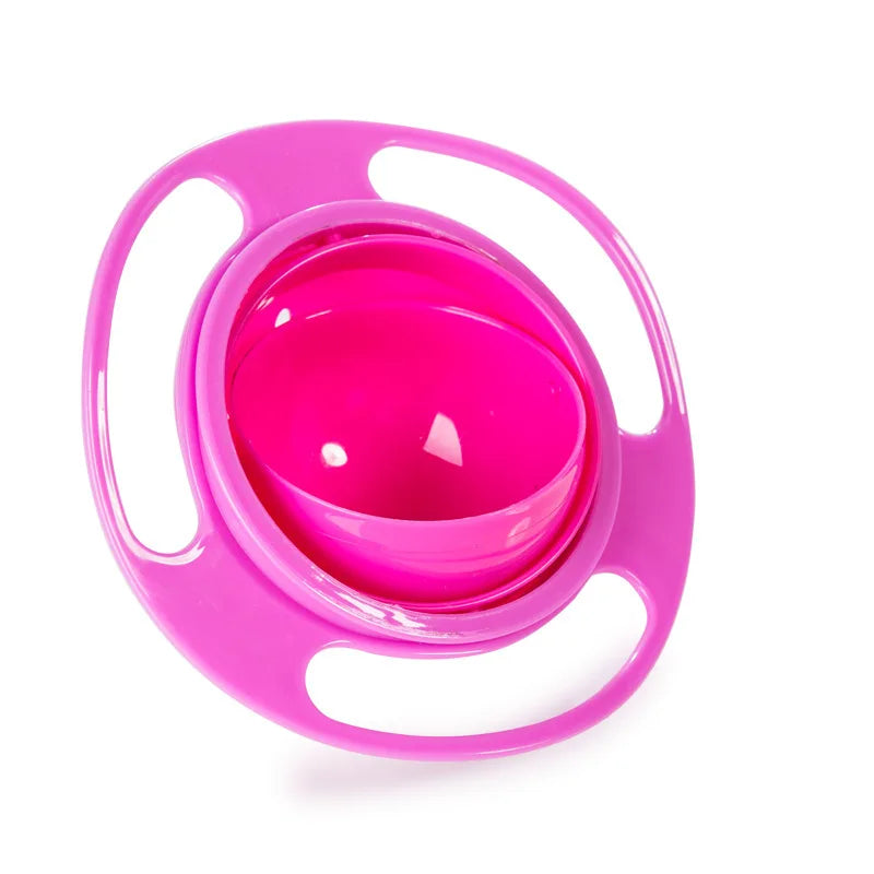 Bol Gyroscopique Bébé – Anti-Déversement, Rotation 360°
