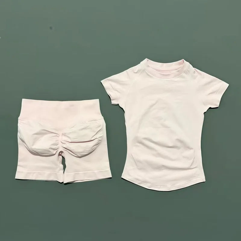 Ensemble Sport Femme 2 Pièces – Yoga Sans Couture, Fitness & Course