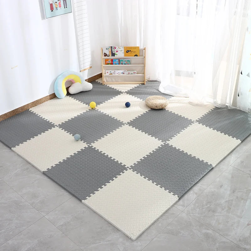 Tapis Mousse EVA Salle de Sport – Puzzle Antidérapant, 4 à 20 Pièces