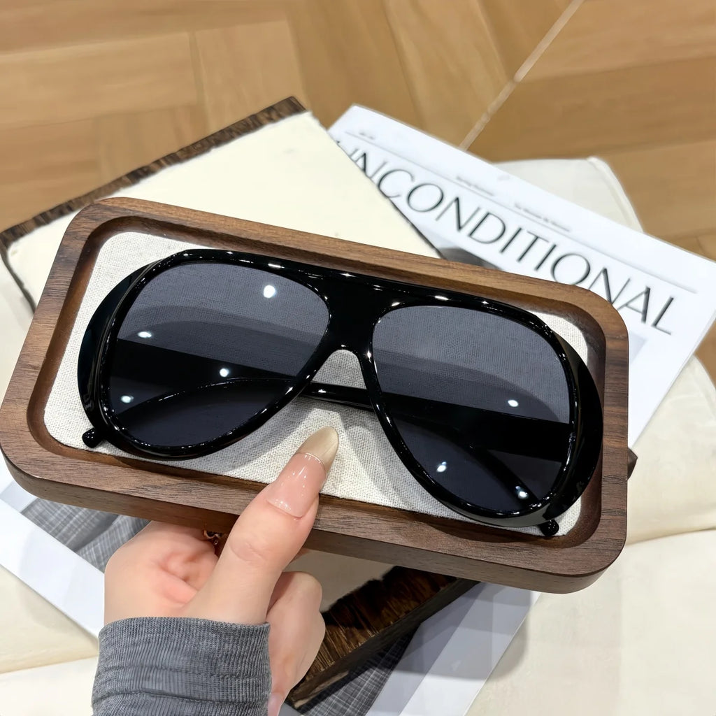Lunettes de soleil à la mode pour hommes et femmes, style rétro européen et américain, tendance, polyvalentes, protection solaire et anti-UV, 3 pièces