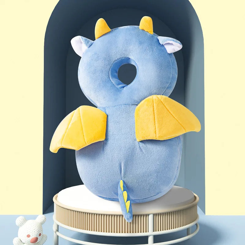 protection bebe protection enfant coussin protection tete bebe anti chute Coussin de protection pour la tête de bébé, sac à dos pour enfants de 1 à 3 ans, coussin de sécurité en coton PP doux, dessin animé