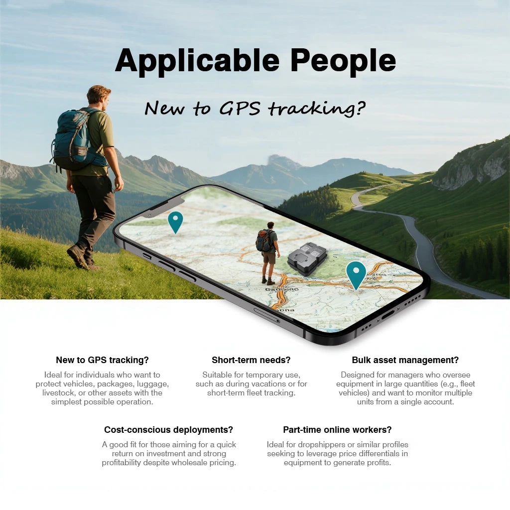 Traceur GPS Antivol 4G – Voiture & Moto, Suivi en Temps Réel