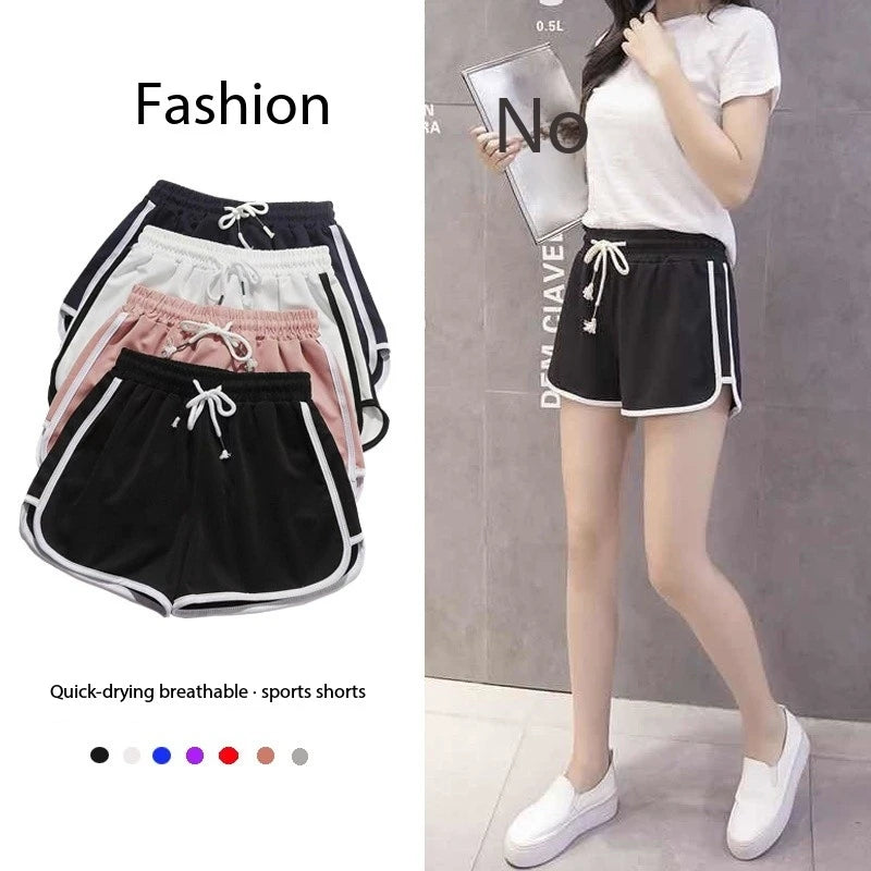 Short Yoga Femme – Jambes Larges, Respirant, Taille Moyenne