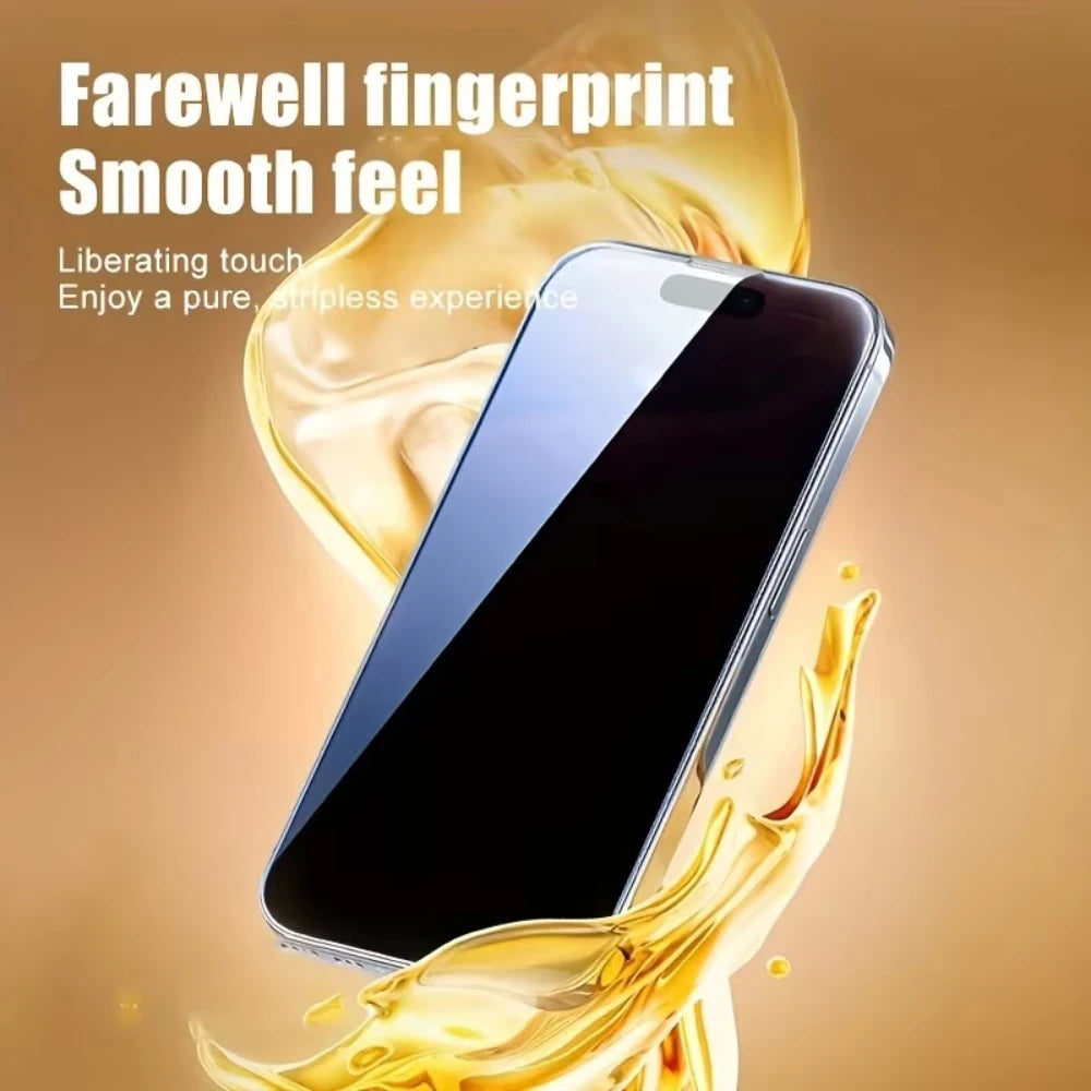 Protecteur d'écran Anti-espion, 5 pièces, 8K, sans poussière, pour iPhone 17 16 15 14 13 11 12 Pro Max 16 Plus 17Air