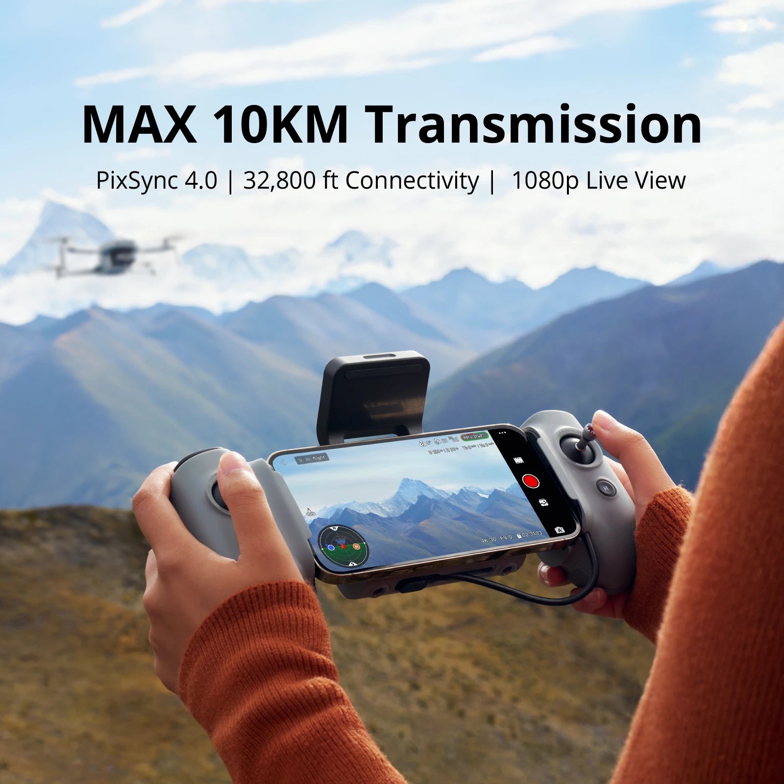 Drone 4K HDR 249g – Potensic ATOM 2 Gimbal 3 Axes 32 min Autonomie