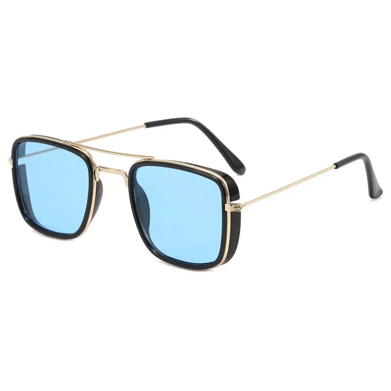 Lunettes de soleil carrées pour hommes et femmes, unisexe, polyvalentes pour la conduite et la Protection solaire en plein air, 9028
