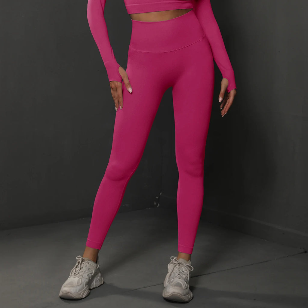 Leggings de gymnastique sans couture femmes pantalons de Yoga Sexy taille haute butin levage Leggings pantalons femmes vêtements de sport vêtements de Fitness