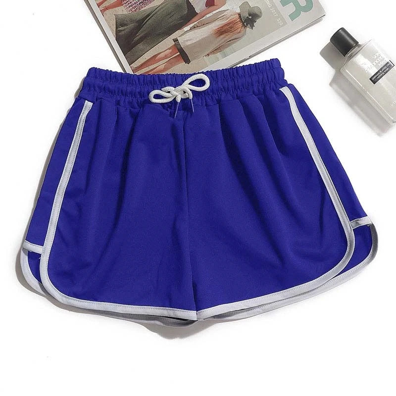 Short Yoga Femme – Jambes Larges, Respirant, Taille Moyenne