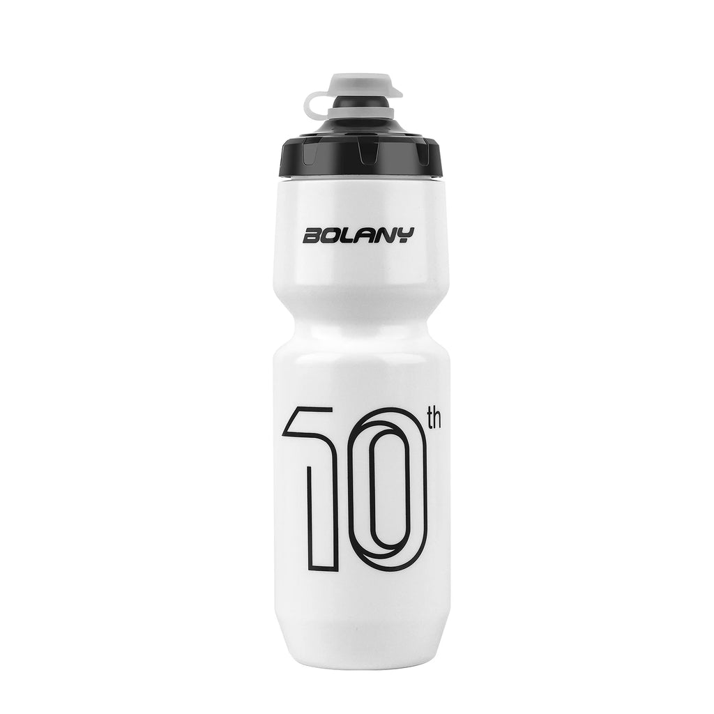 BOLANY bouteille de sport 10ème caoutchouc plastique Transparent avec couvercle bouteille 750ML Portable presser boire en plein air cyclisme bouilloire