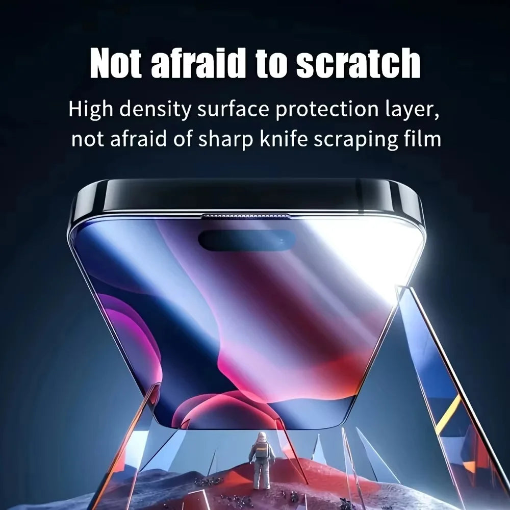 Protection d'écran en verre trempé iPhone – Compatible 11 12 13 14 15 16 17 Pro Max