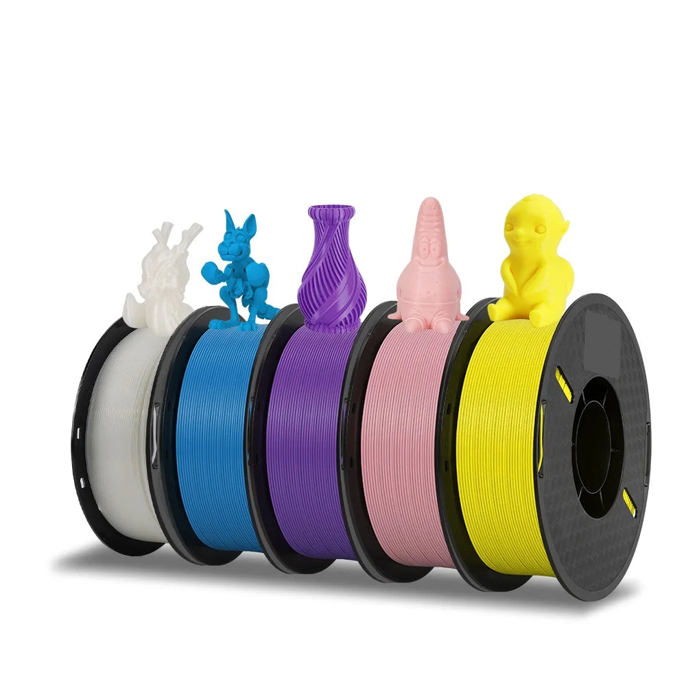 Filament PLA 1.75mm – 5kg, Couleurs Mélangées pour Imprimante 3D