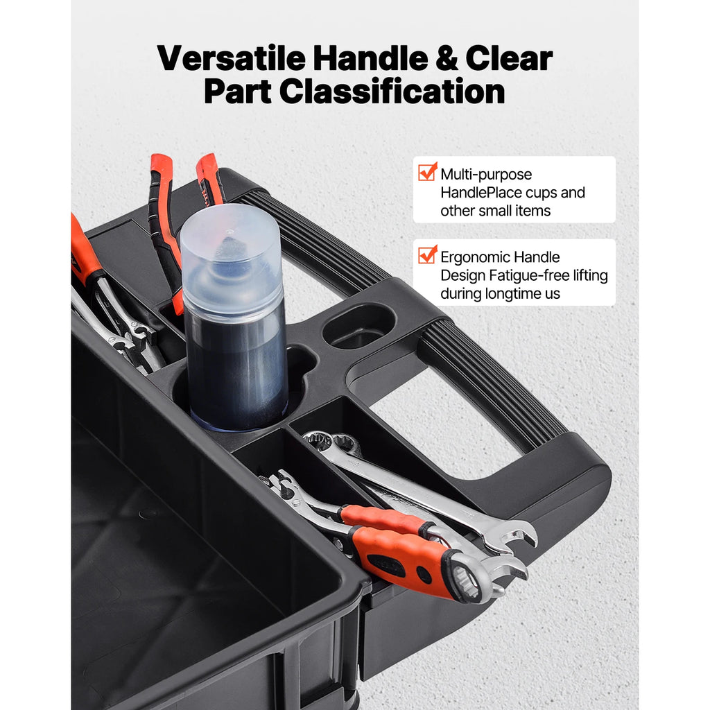 SucceBuy chariot de service utilitaire à 2/3 étagères Dolly avec 360 °   Poignée de rangement ergonomique à roues pivotantes pour entrepôt/garage/nettoyage