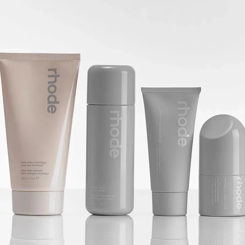 Treatement des lèvres peptidique Lemontini, support de brillant à lèvres, étui de téléphone, produits de soins de la peau, sacs de rangement de crème pour le visage, autocollant miroir de maquillage