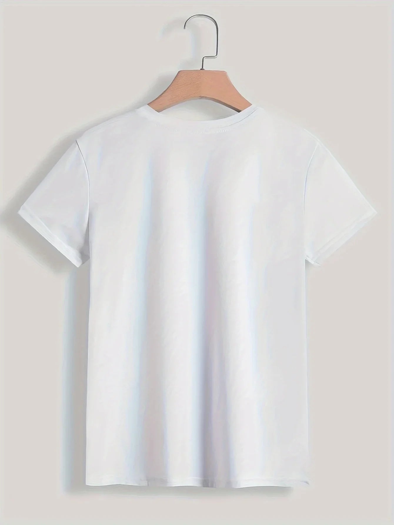 T-shirt Paris Femme – Imprimé Vintage, Manches Courtes, Été