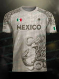 Maillot de football spécial Mexique pour jeunes, hommes et femmes, décontracté, respirant, pour la compétition et l'entraînement, vêtements d'été pour hommes