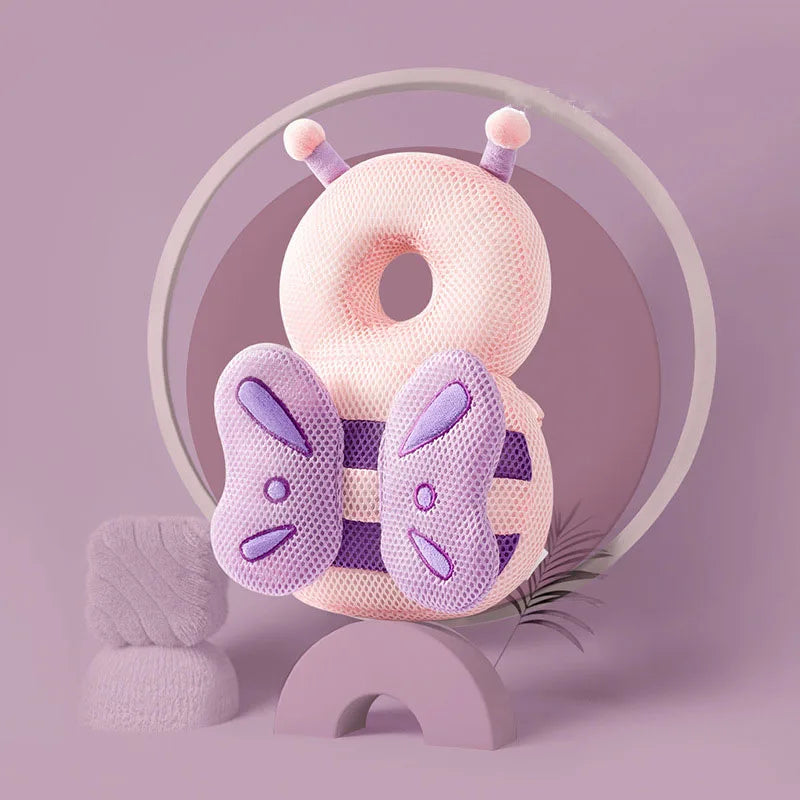 protection bebe protection enfant coussin protection tete bebe anti chute Coussin de protection pour la tête de bébé, sac à dos pour enfants de 1 à 3 ans, coussin de sécurité en coton PP doux, dessin animé