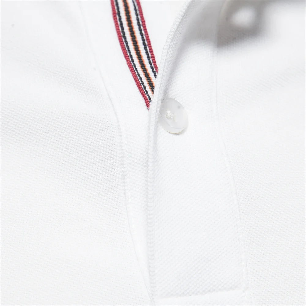 AIOPESON marque hommes polos coton polos pour hommes à manches courtes haute quantité solide Polo hommes nouveaux vêtements d'été