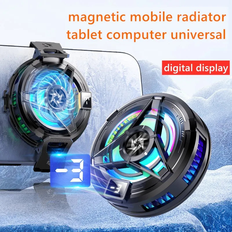 Nouveau Radiateur de Téléphone Portable pour Smartphone et Phablet, Ventilateur Semi-conducteur, Refroidisseur de Téléphone Portable pour Gaming