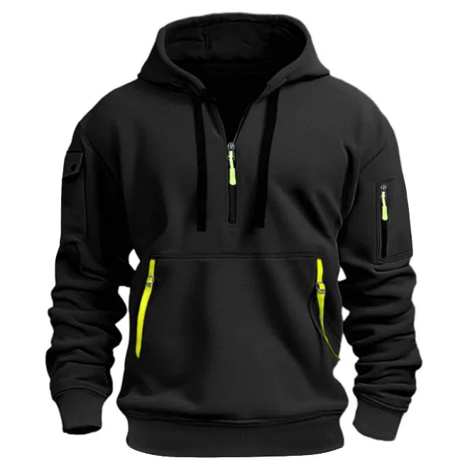Sweat à Capuche Sport Homme – Coupe Décontractée, Grande Taille