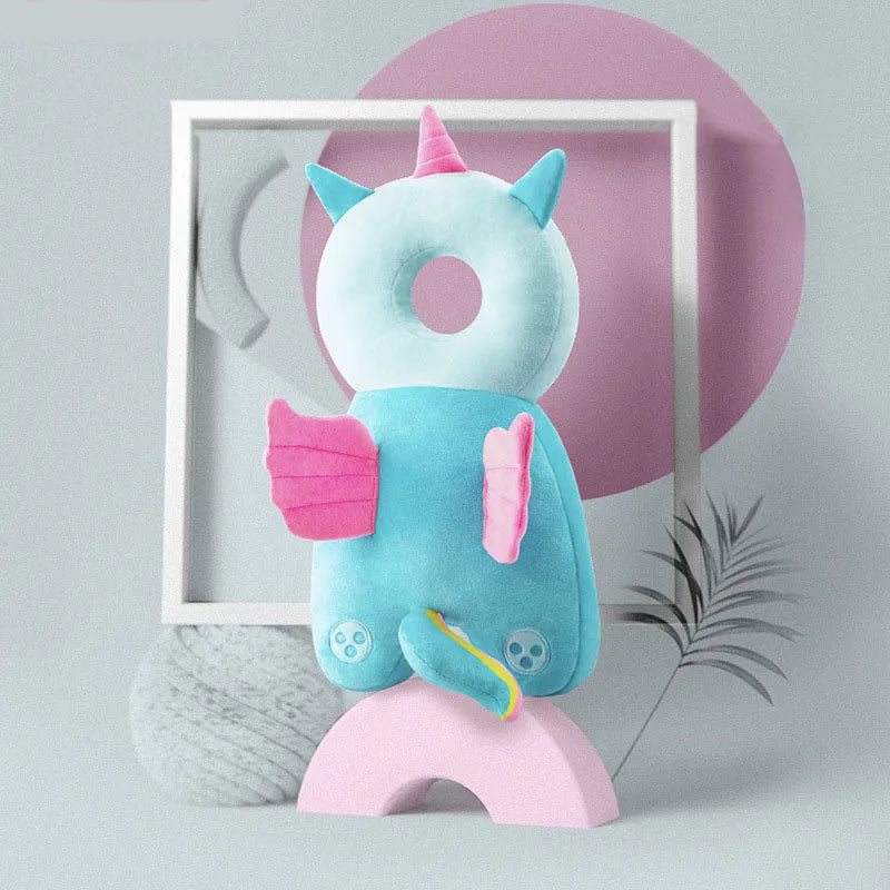 protection bebe protection enfant coussin protection tete bebe anti chute Coussin de protection pour la tête de bébé, sac à dos pour enfants de 1 à 3 ans, coussin de sécurité en coton PP doux, dessin animé